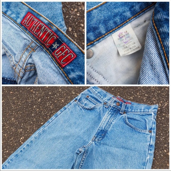 Youth 80’s USA High Waisted Jeans 24” - Picture 4 of 4
